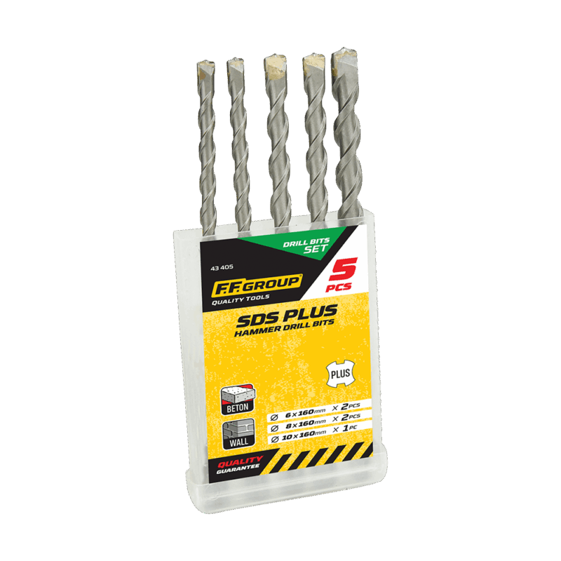 ΤΡΥΠΑΝΙΑ SDS PLUS, 6,0 - 10MM, ΣΕΤ 5 ΤΜΧ
