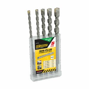ΤΡΥΠΑΝΙΑ SDS PLUS, 5,0 - 12MM, ΣΕΤ 5 ΤΜΧ