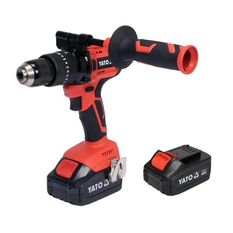 Δραπανοκατσάβιδο ΜΠΑΤΑΡΙΑΣ18V BRUSHLESS 75Nm 2X3Ah YT-82791