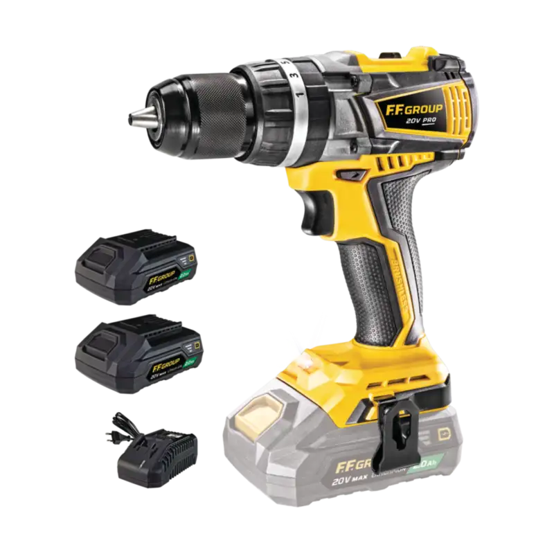 Κρουστικό CHD/60-BL 20V PRO (2×2,0Ah)
