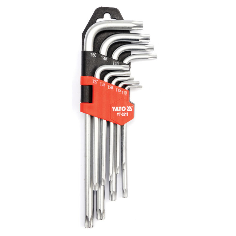 Κλειδιά Άλλεν TORX σετ 9 τεμαχίων YATO - Image 3