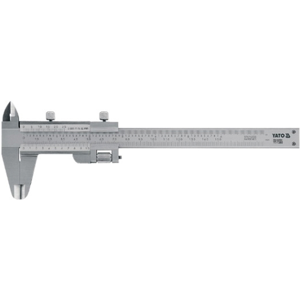 Παχύμετρο ανοξείδωτο YATO 150mm YT-7200