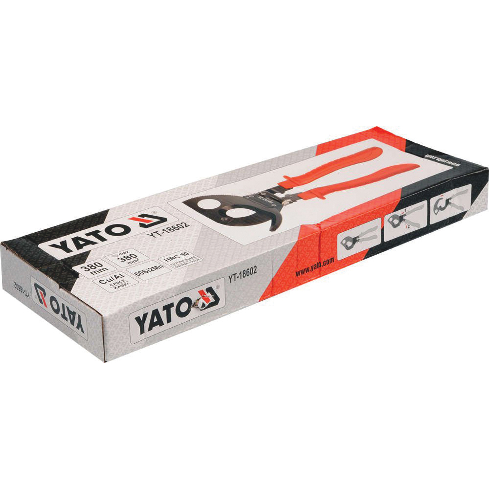 Κόφτης καλωδίων καστάνιας YATO YT-18602