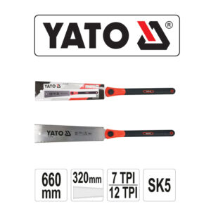 Πριόνι Τύπου Ιαπωνίας YATO 660/320mm YT-31310