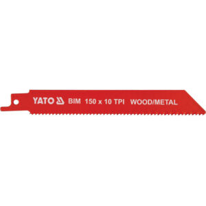 Λάμες σπαθόσεγας YATO BIM 150mm 10TPI σετ 2 τεμ. YT-33930