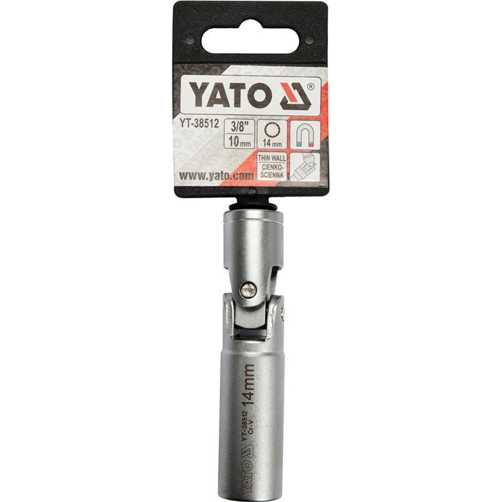 Καρυδάκι μπουζιού YATO 3/8" 14mm YT-38512 - Image 2
