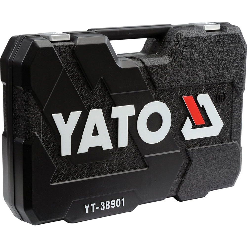 Κασετίνα καρυδάκια YATO 1/2-1/4" σετ 122 τεμ. YT-38901 - Image 2
