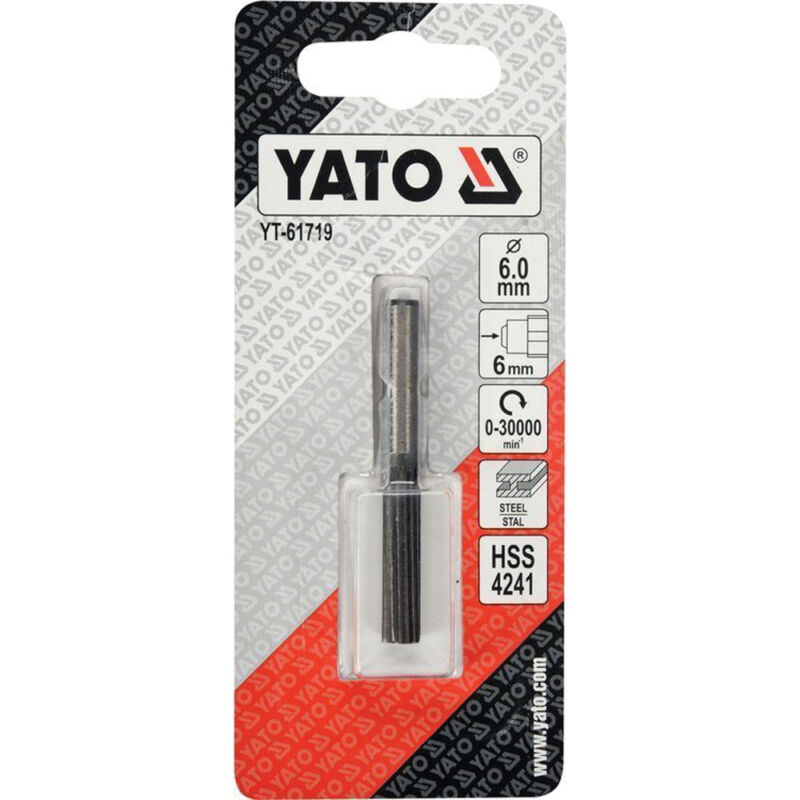 Ράσπα Δραπάνου YATO Κυλινδρική HSS Ø6mm YT-61719 - Image 2
