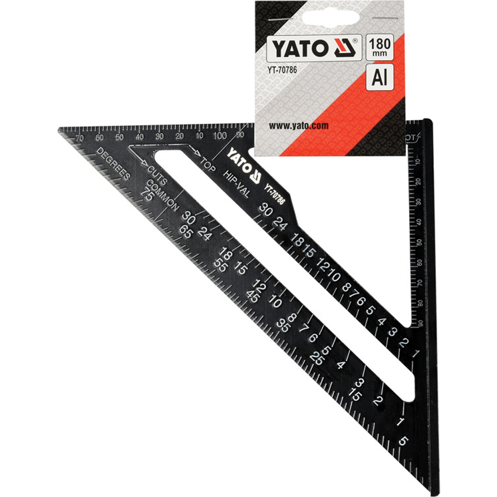 Γωνία μαραγκών YATO 180mm YT-70786 - Image 2
