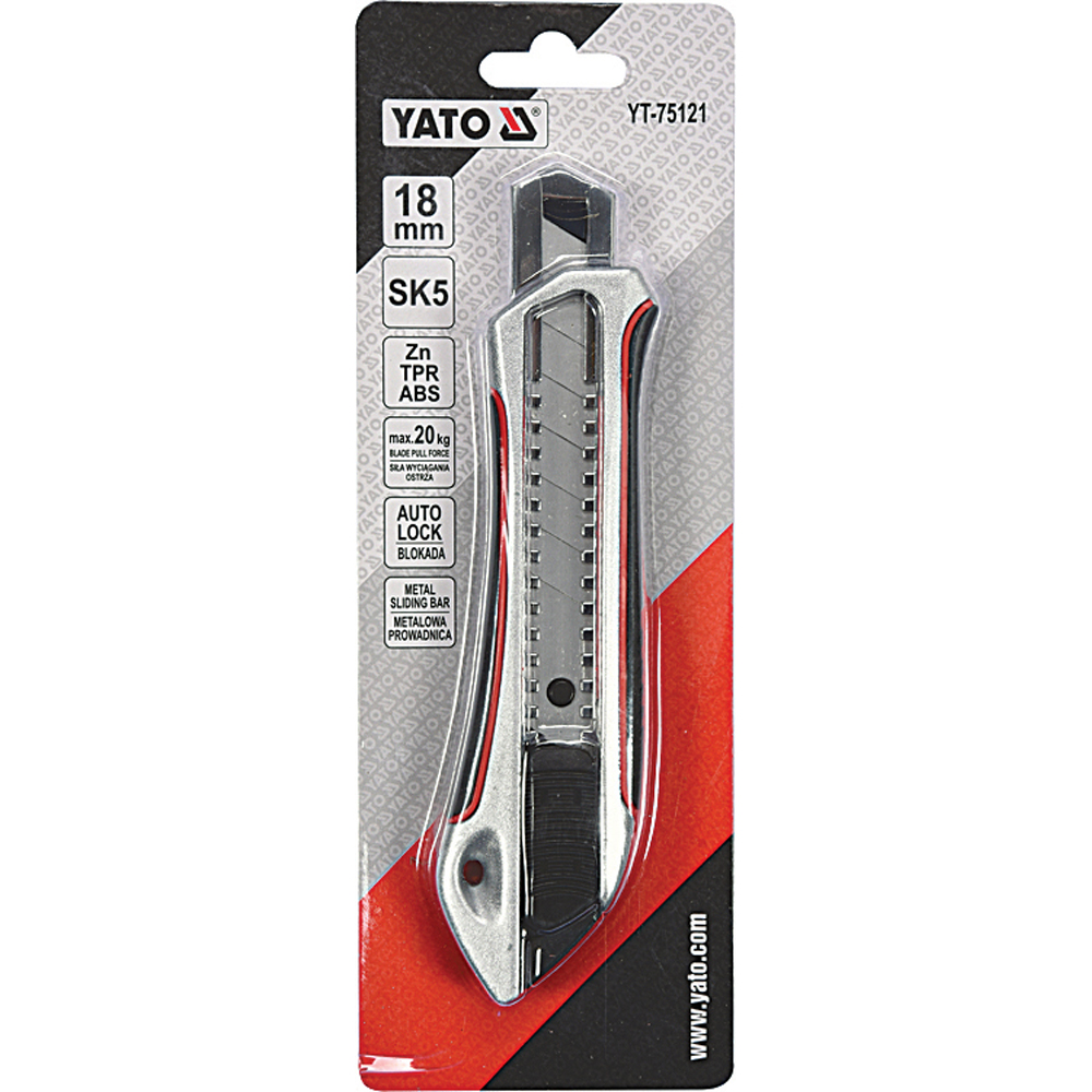 Κοπίδι / κόφτης μοκέτας YATO 18mm YT-75121 - Image 2