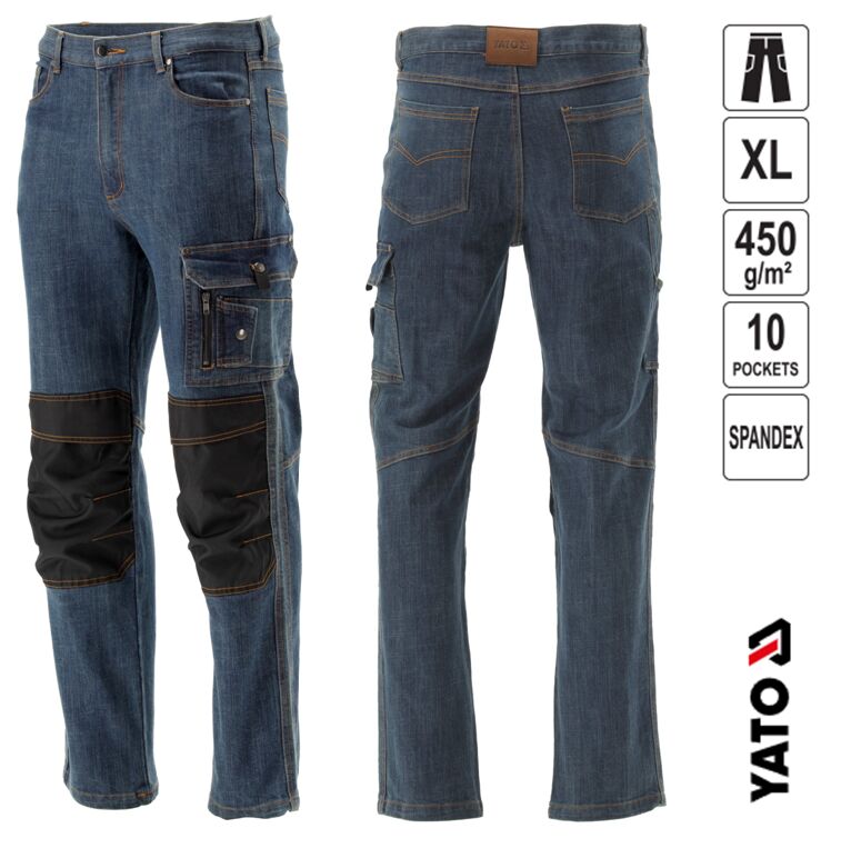 Παντελόνι εργασίας τζιν YATO MARA stretch