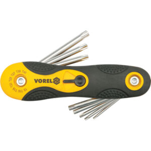 Κλειδιά TORX σετ σουγιά CrV 8 τεμαχίων T9-T40 VOREL