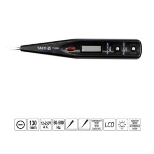 Κατσαβίδι Δοκιμαστικό Digital LCD YATO