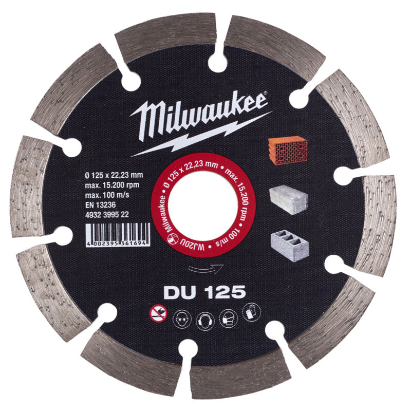 DU 125 Διαμαντόδισκος Ø 125mm