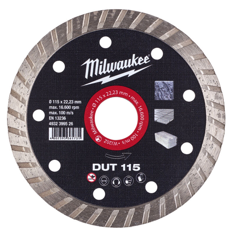 DUT 115 Διαμαντόδισκος Ø 115mm