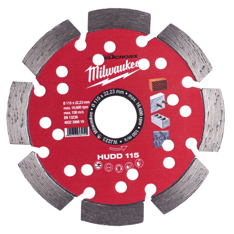 HUDD 115 SPEEDCROSS Διαμαντόδισκος Ø 115mm