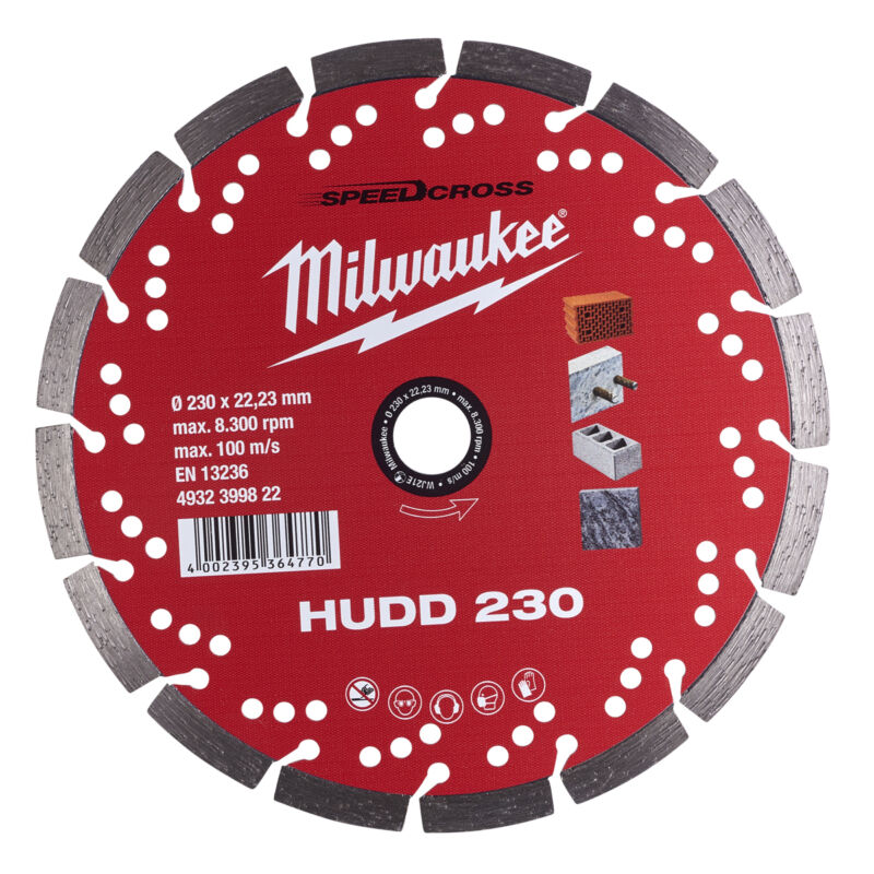 HUDD 230 SPEEDCROSS Διαμαντόδισκος Ø 230mm