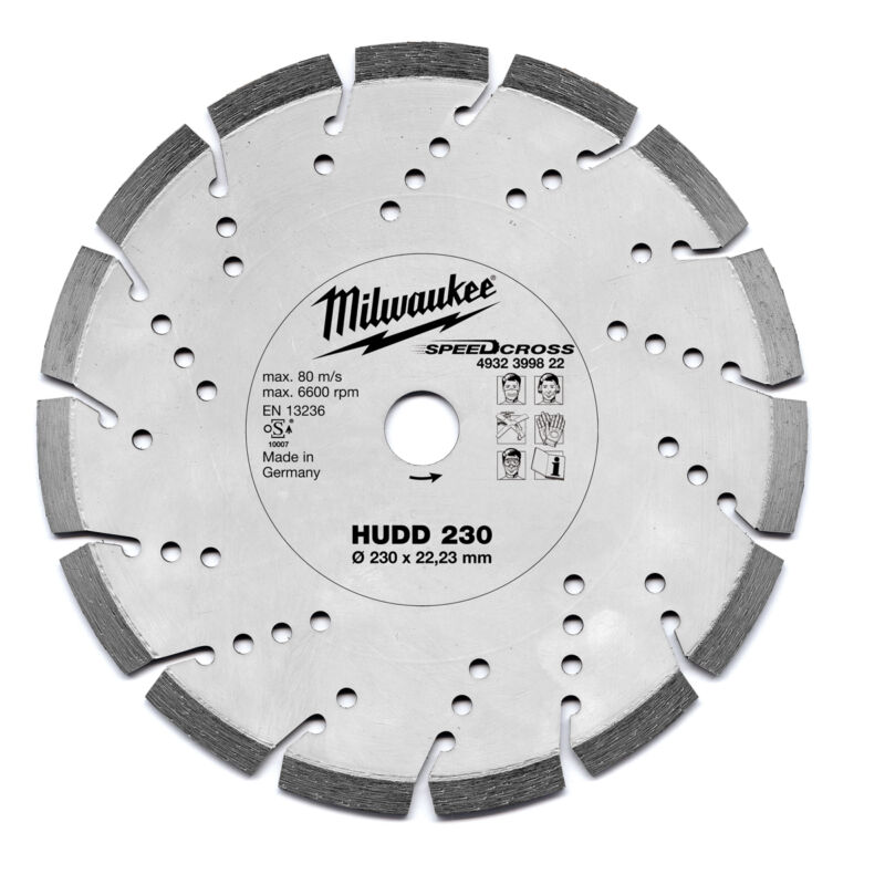 HUDD 230 SPEEDCROSS Διαμαντόδισκος Ø 230mm - Image 2
