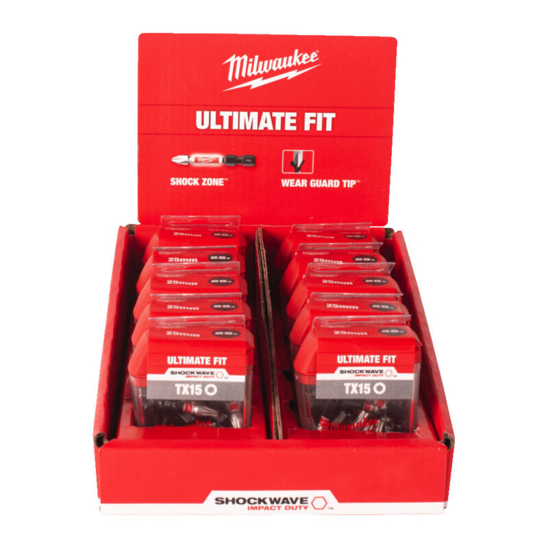 SHOCKWAVE™ IMPACT DUTY Μύτες TORX TX15 x 25mm – 25 Τεμ - Image 2