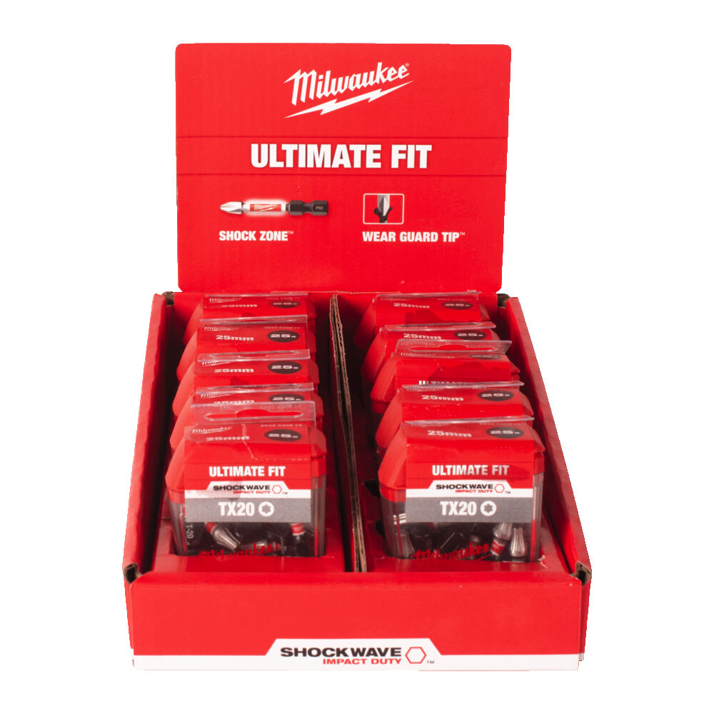 SHOCKWAVE™ IMPACT DUTY ΜΥΤΕΣ TORX TIC TAK TX20 x 50mm - 10 ΤΕΜ - Image 2
