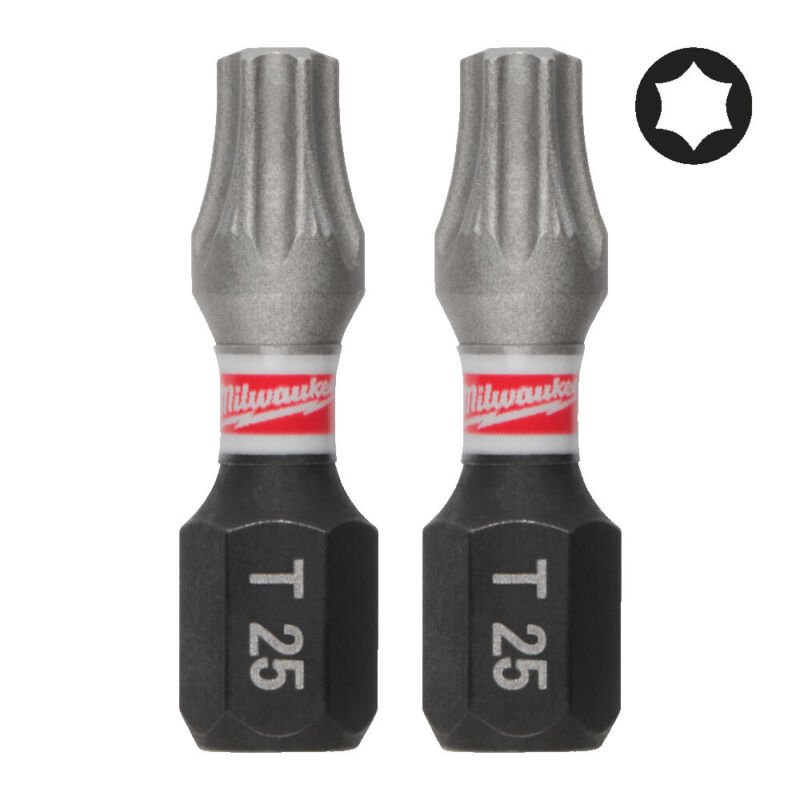SHOCKWAVE™ IMPACT DUTY Μύτες TORX TX25 x 25mm – 25 Τεμ