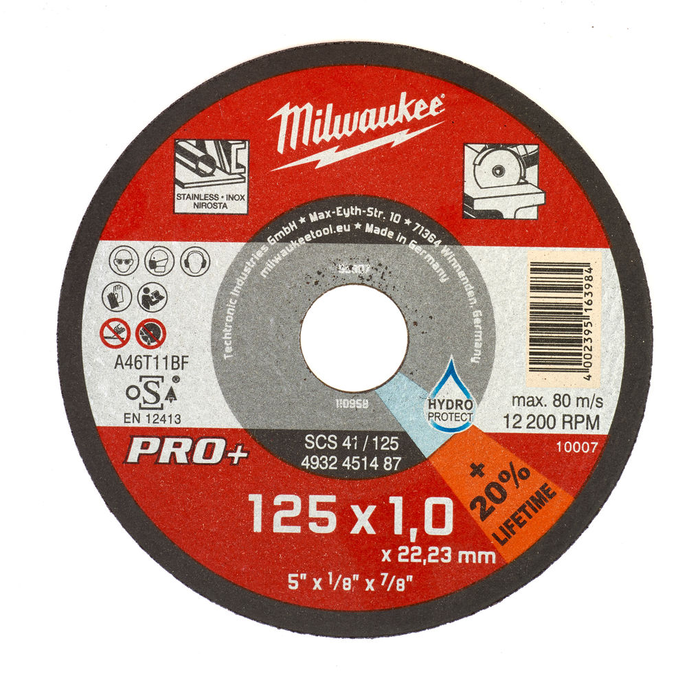 SCS 41 / 115 PRO+ ΛΕΠΤΟΣ ΔΙΣΚΟΣ ΚΟΠΗΣ ΜΕΤΑΛΛΟΥ Ø 115mm - Image 5