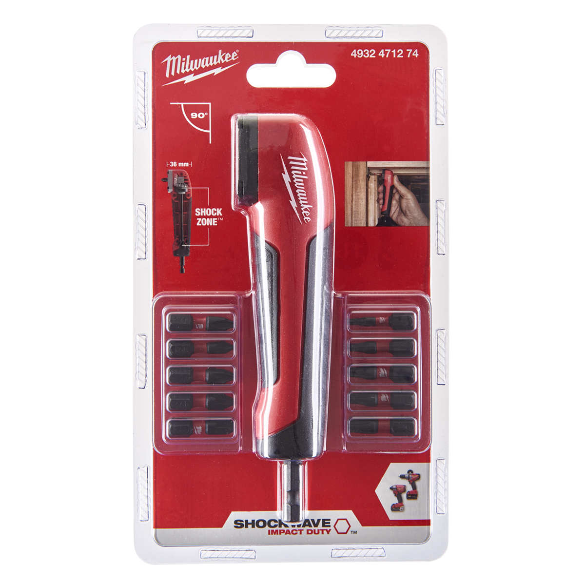 ΓΩΝΙΑΚΗ ΚΕΦΑΛΗ 1⁄4˝ SHOCKWAVE™ SET 11 TMX - Image 3