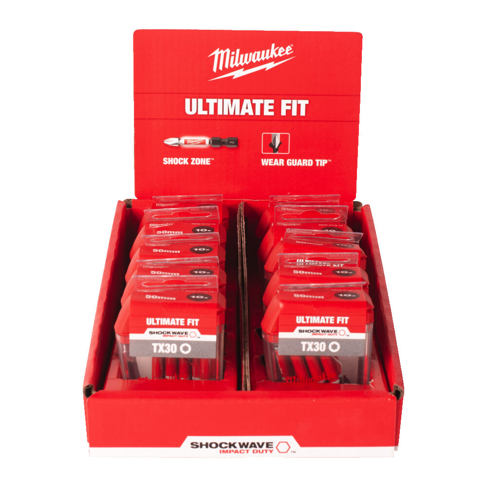 SHOCKWAVE™ IMPACT DUTY ΜΥΤΕΣ TORX TX30 x 50mm - 10 ΤΕΜ. - Image 2