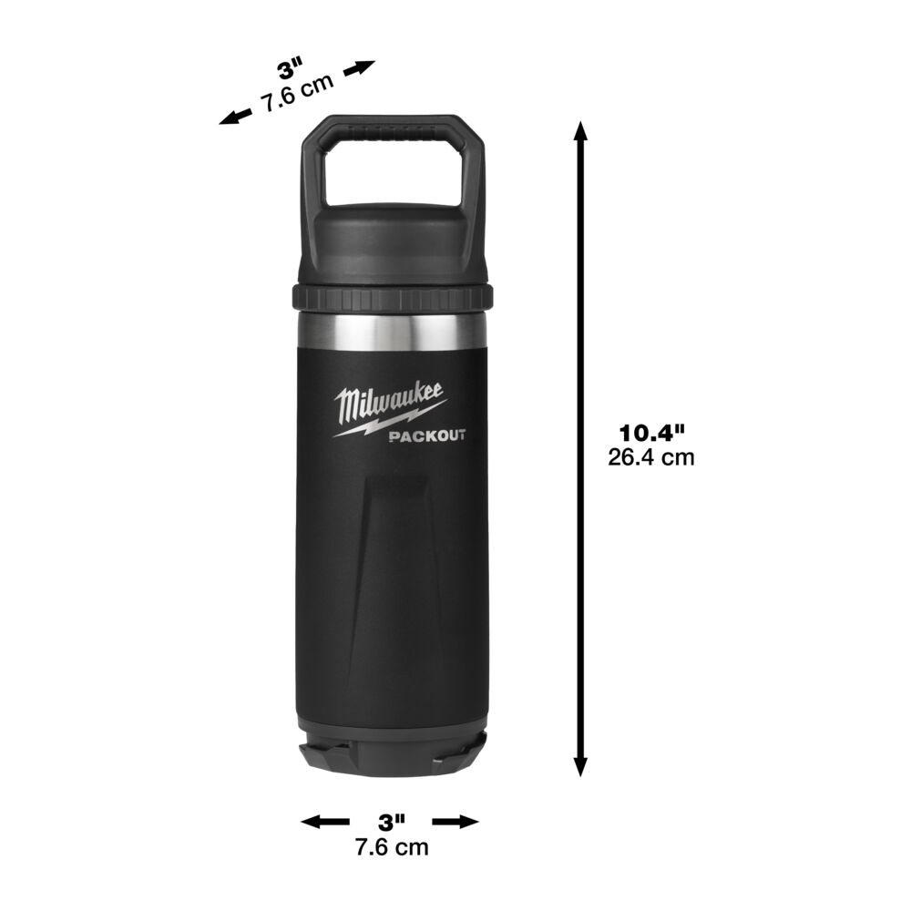 PACKOUT™ Μπουκάλι θερμός 710 ml με καπάκι, μαύρο - Image 4