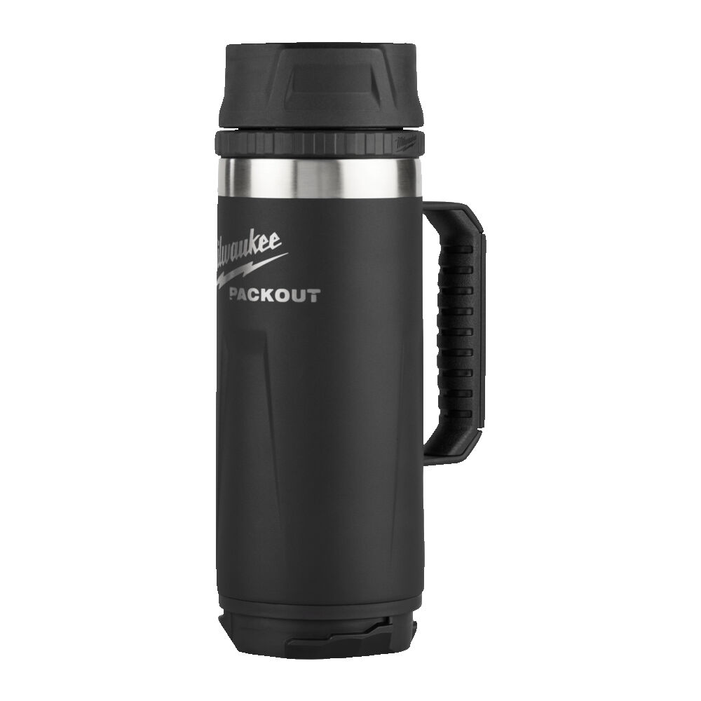 PACKOUT™ ΚΟΥΠΑ ΘΕΡΜΟΣ ΜΕ ΧΕΡΟΥΛΙ ΚΑΙ ΚΑΠΑΚΙ ΠΟΣΗΣ 530 ml ΜΑΥΡΗ