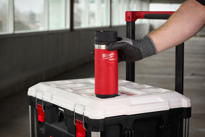 PACKOUT™ Κούπα Θερμός με Καπάκι Πόσης 530 ml Κόκκινη - Image 4