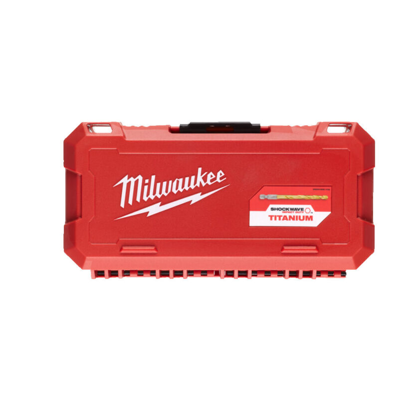 SET RED HEX – SHOCKWAVE™ HSS-TiN Τρυπάνι Μετάλλου 19 Τεμ - Image 3