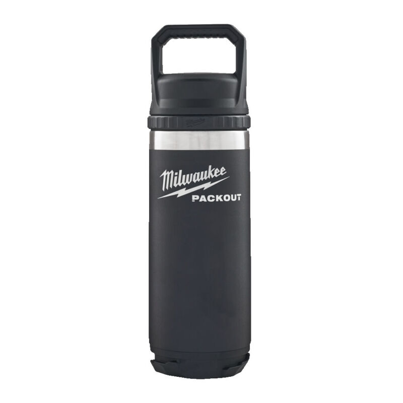 PACKOUT™ Μπουκάλι θερμός 532 ml με καπάκι, μαύρο