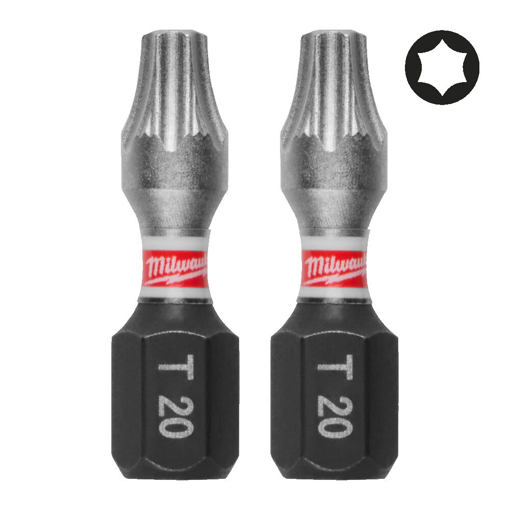 SHOCKWAVE™ IMPACT DUTY ΜΥΤΕΣ TORX TX20 x 25mm - 3 ΤΕΜ.