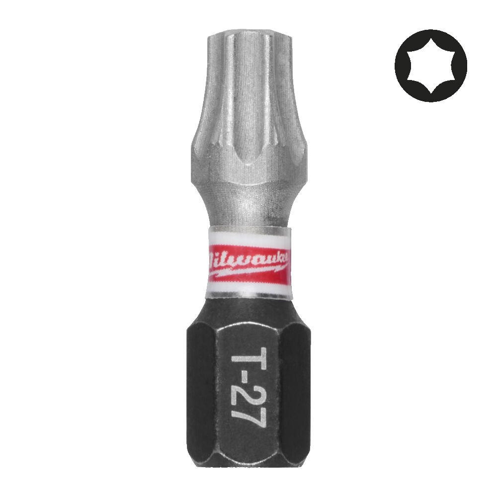 SHOCKWAVE™ IMPACT DUTY ΜΥΤΕΣ TORX TX27 x 25mm - 3 ΤΕΜ.