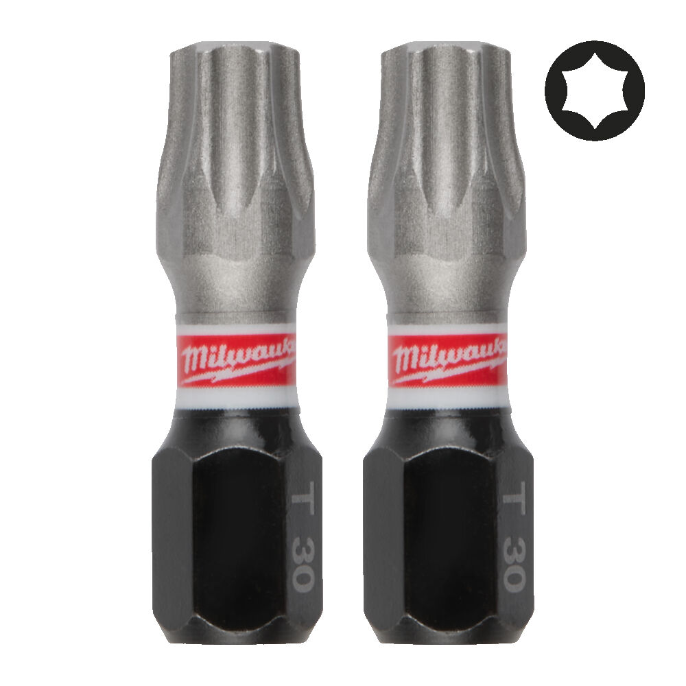 SHOCKWAVE™ IMPACT DUTY ΜΥΤΕΣ TORX TX30 x 25mm - 3 ΤΕΜ.
