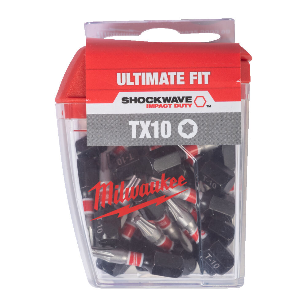 SHOCKWAVE™ IMPACT DUTY ΜΥΤΕΣ TORX TX10 x 25mm ΣΕΤ 25 ΤΕΜ.