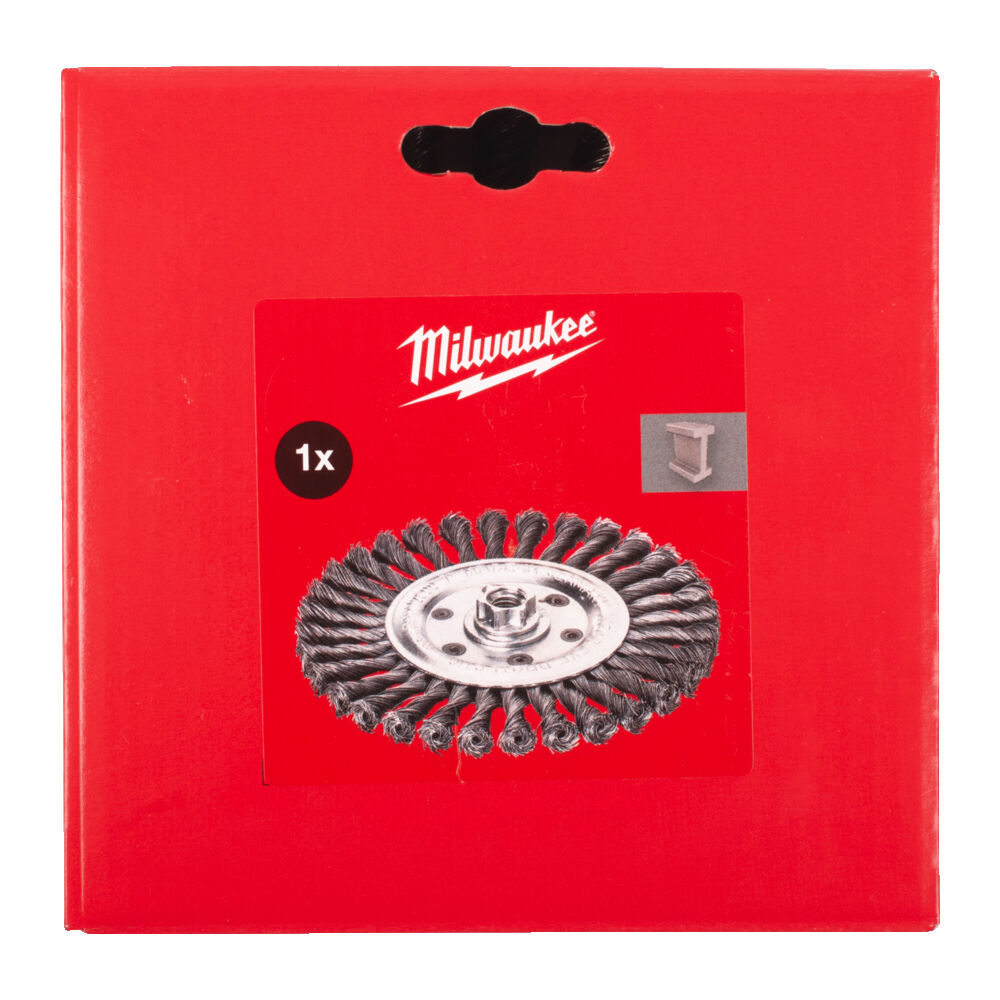 ΣΤΡΟΓΓΥΛΗ ΣΤΡΙΦΤΗ ΣΥΡΜΑΤΟΒΟΥΡΤΣΑ M14, 115 X 14 MM, ΑΤΣΑΛΙΝΗ,0,5 MM - 1 ΤΜΧ - Image 2