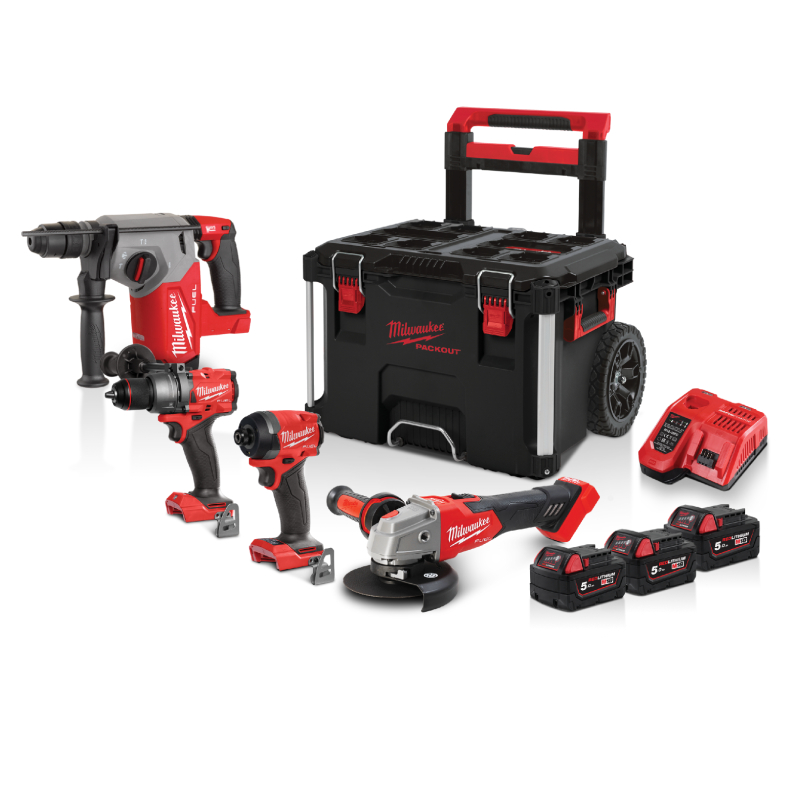 M18 FUEL™ FPP4BJ-503P POWER PACKOUT™ SET