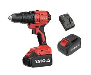 Κρουστικό δραπανοκατσάβιδο YATO 18V 120Nm Brushless 2×4.0Ah + τσάντα YT-8277915