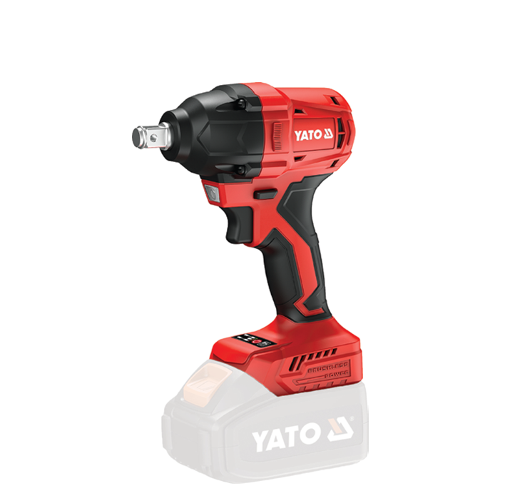 Μπουλονοκλείδο μπαταρίας YATO 18V 1/2″ 350Nm Brushless SOLO YT-827792