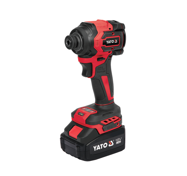Παλμικό κατσαβίδι YATO 18V 1/4″ 230Nm με μπαταρία 4.0Ah YT-82798 - Image 2