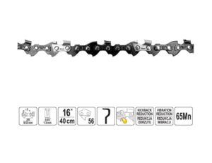 Αλυσίδα αλυσοπρίονου YATO 16″ 3/8″ για YT-84872 YT-84953