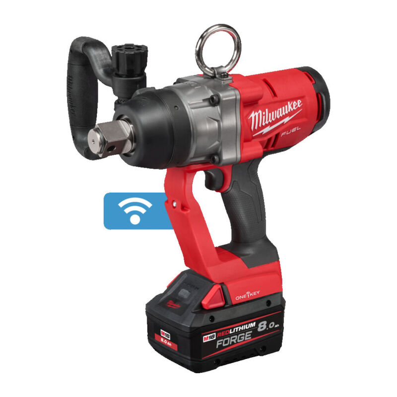M18 FUEL™ ONE-KEY™ ONEFHIWF1 -802X Μπουλονόκλειδο 1″ Υψηλής Ροπής με Δαχτυλίδι Συγκράτησης - Image 2