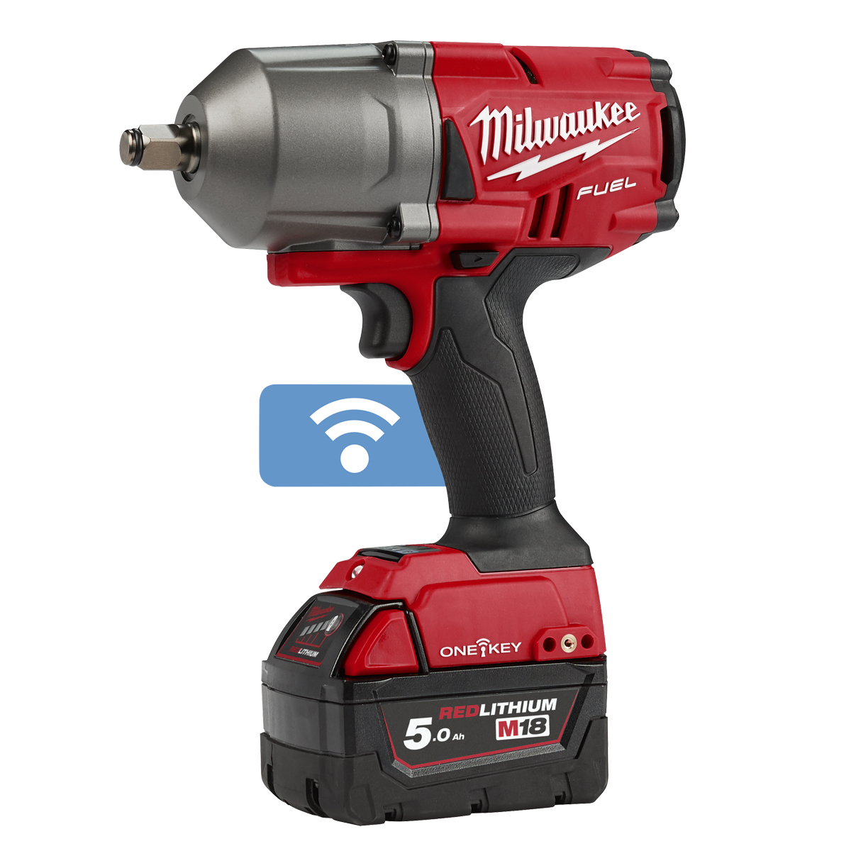 M18 FUEL™ ONE-KEY™ ONEFHIWF12-502X ΜΠΟΥΛΟΝΟΚΛΕΙΔΟ ½″ ΥΨΗΛΗΣ ΡΟΠΗΣ ΜΕ ΔΑΚΤΥΛΙΔΙ ΣΥΓΚΡΑΤΗΣΗΣ - Image 2
