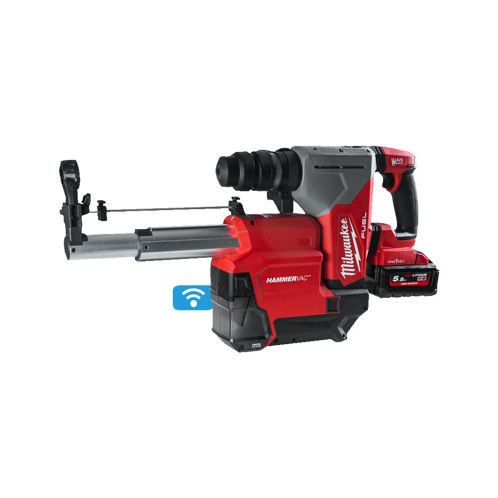 M18 FUEL™ ONE KEY™ ONEFHXDEL-552C ΠΕΡΙΣΤΡΟΦΙΚΟ ΣΚΑΠΤΙΚΟ ΠΙΣΤΟΛΕΤΟ + ΕΞΑΓΩΓΕΑΣ ΣΚΟΝΗΣ - Image 2