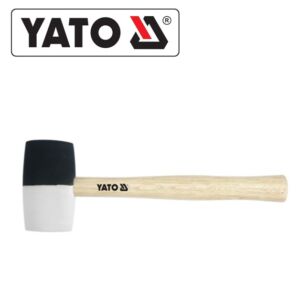 Ματσόλα Λάστιχο Ξύλινη Λαβή YATO 370gr YT-4602