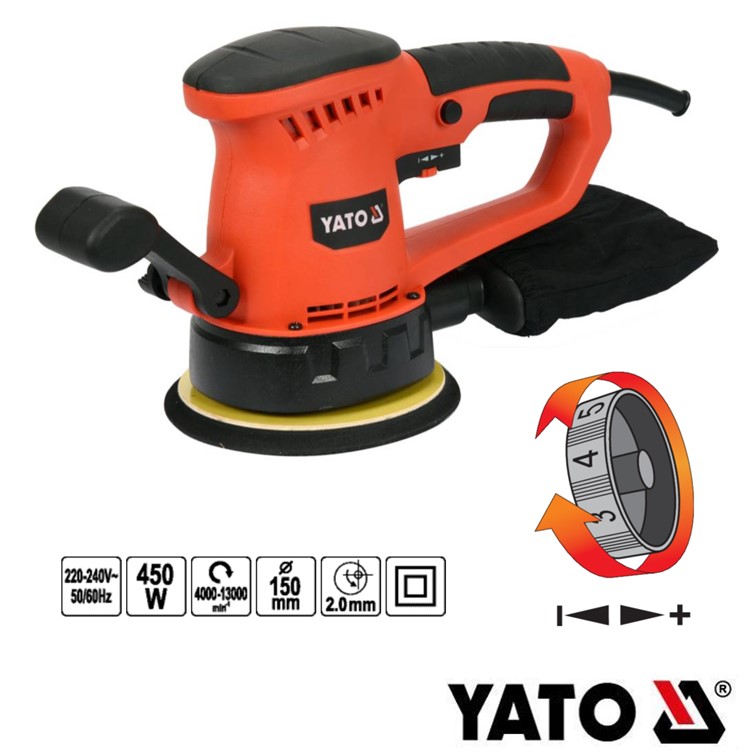 Τριβείο έκκεντρο YATO 450W 150mm YT-82207