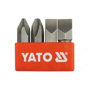 Μύτες YATO σετ PH2, PH3, 8mm, 10mm 4 τεμ. YT-2812