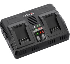 Διπλός φορτιστής YATO 18V 4.5A YT-828501